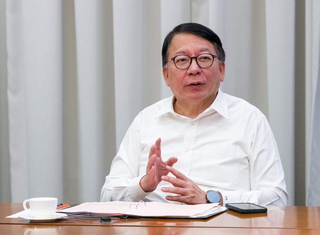 政務司司長陳國基今日主持節慶安排跨部門工作小組會議。政府新聞處