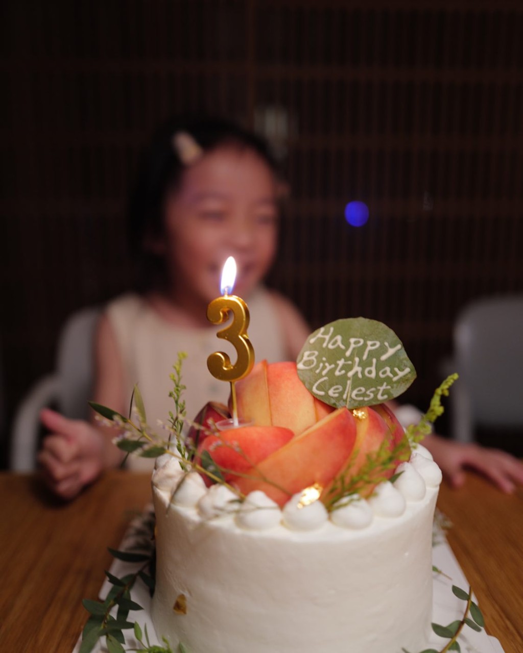 余文樂的囡囡早前慶祝3歲生日。