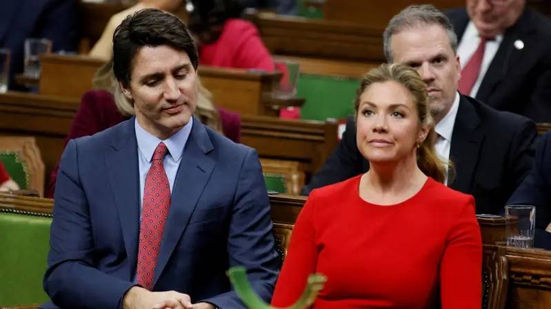 加拿大前總理杜魯多與前妻蘇菲2023年8月宣布分居。路透社