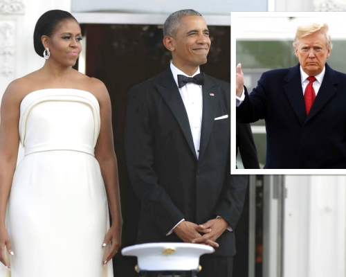 米歇爾與特朗普針鋒相對。AP圖片