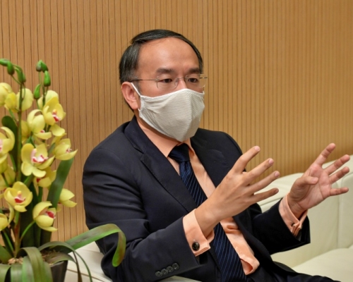 許正宇批評美國雙重標準。資料圖片