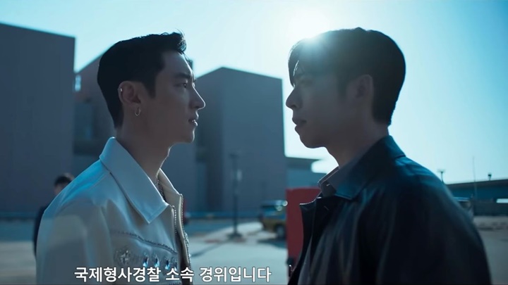Edan《模範的士3》預告片曝光  扮演國際刑警同李帝勳天台講數