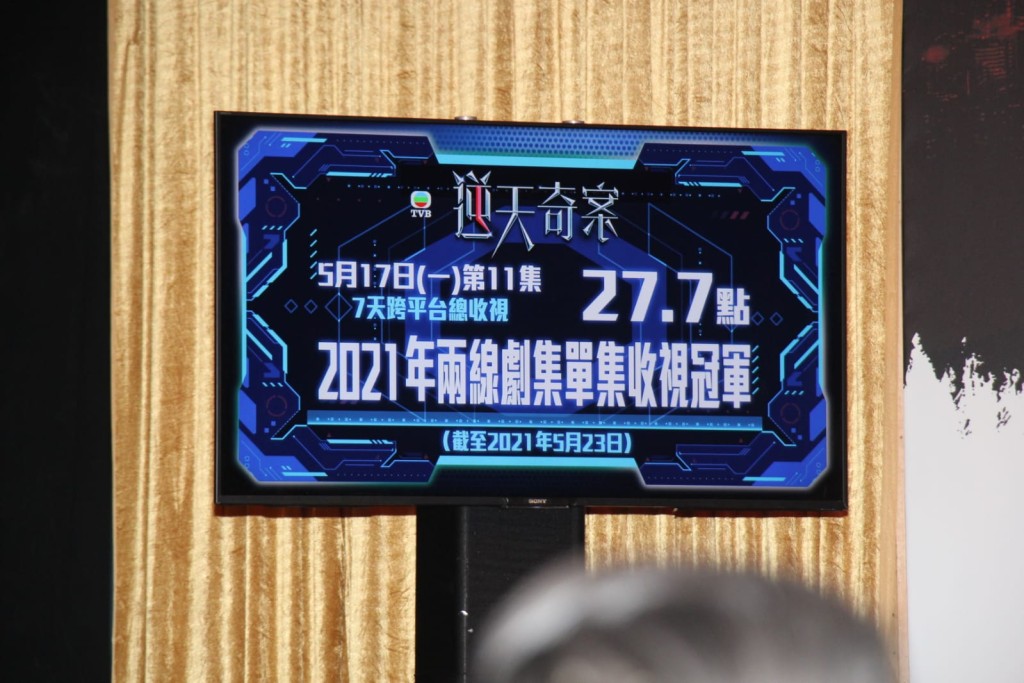《逆天奇案》收視最高達27.7點。