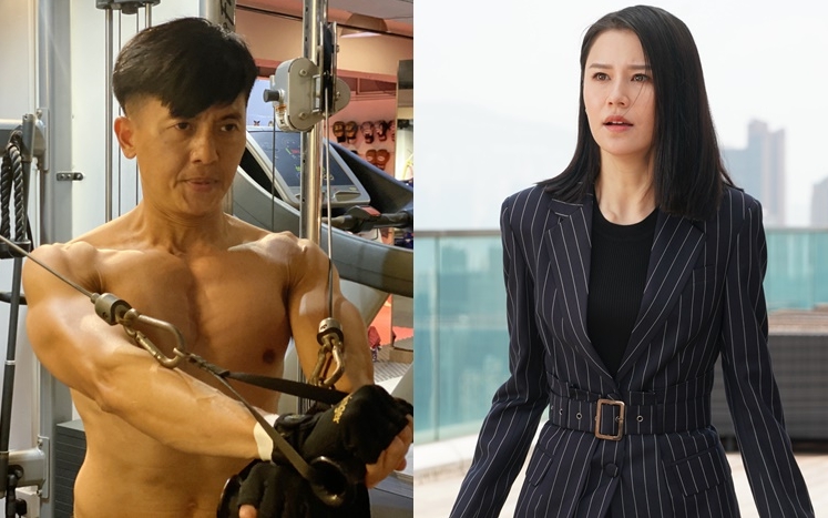 衛志豪節食兼操肌雙管齊下，3個月內勁減20磅；已十分纖瘦的翠如更在短時間內減10磅。