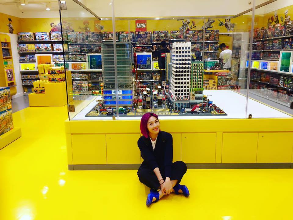 所以兩母子去LEGO店最開心。