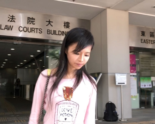 涉案29歲被告莊靜思(圖)；5歲男童表示，當日惹母親生氣，是由於沒有及時叫醒正在睡覺的母親，但母親沒有打他。邱嘉幸攝
