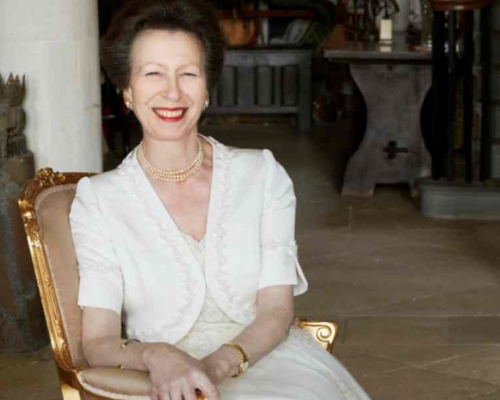 王室發布了3張安妮近照。AP