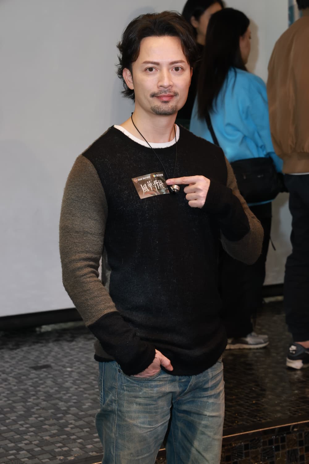 黎澤恩出席劇集《風華背後》煞科宴。