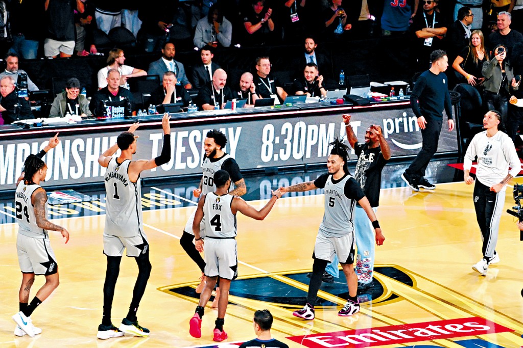 馬刺入NBA盃決賽。