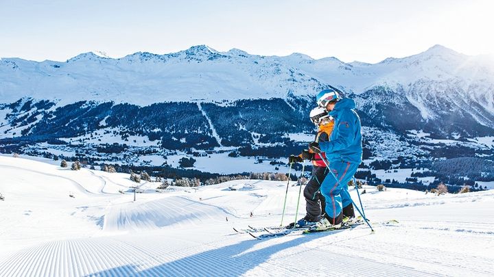瑞士第一大州格劳宾登州是个滑雪胜地。