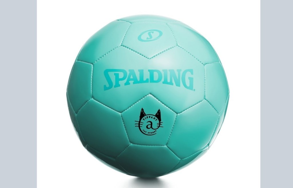 Tiffany® x Spalding®足球。