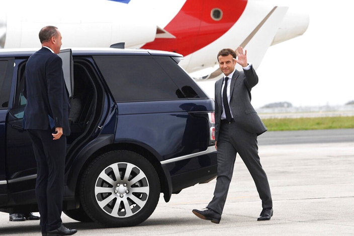 法国总统马克龙。AP