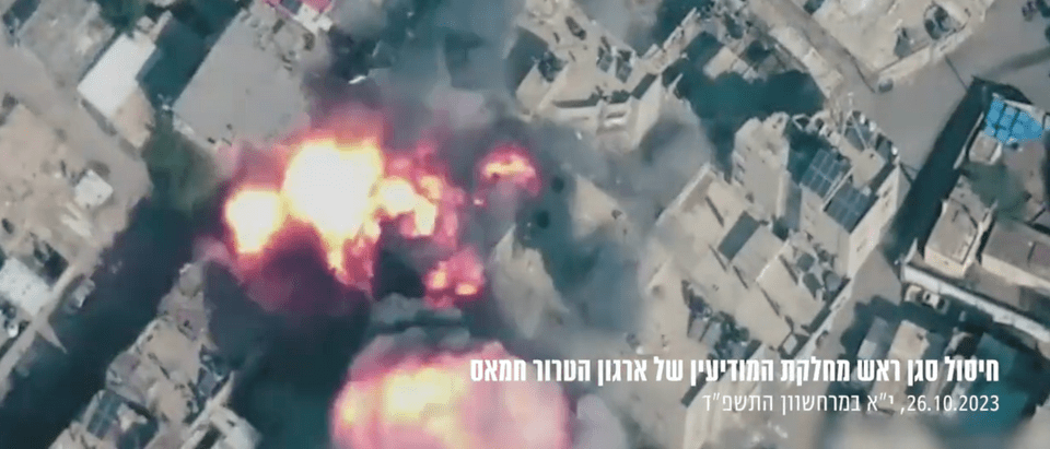 以色列空袭炸死多名哈马斯高层官员。网上图片