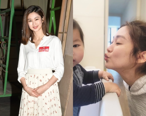 香香當媽後，跟劇名一樣BB大晒。