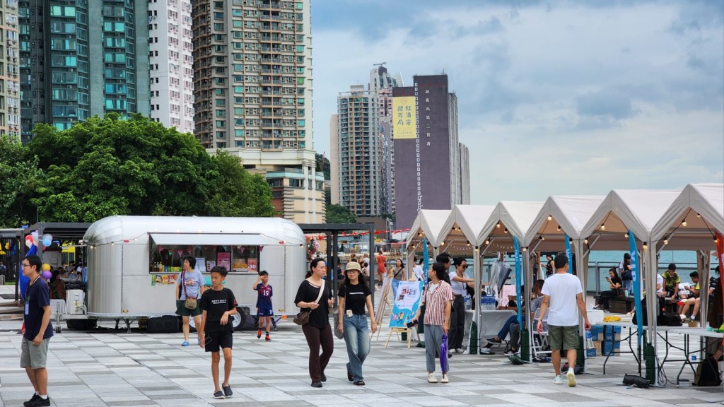 中西区足球嘉年华，场面热闹。 公关图片