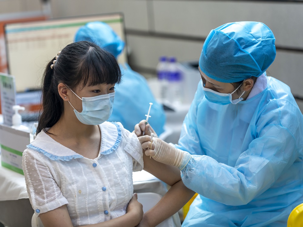 內地已接種逾17億劑新冠疫苗。新華社圖片