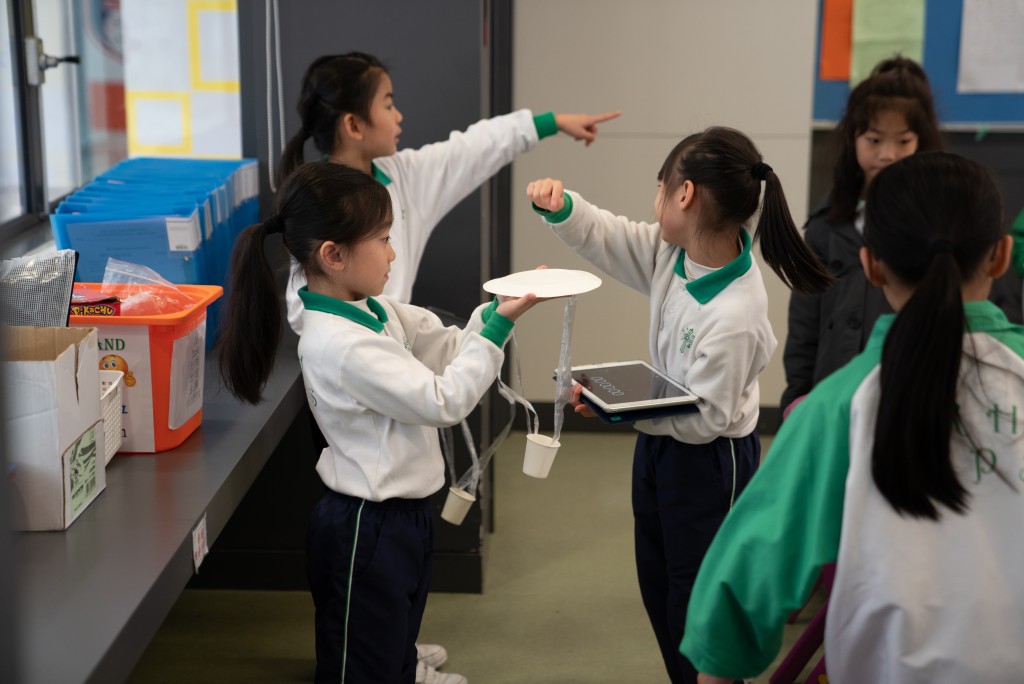 陳頌康表示，STEM與日常生活息息相關，全校師生可共同參與其中。