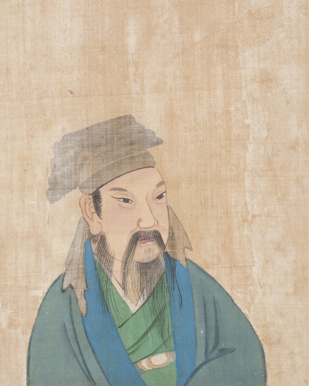 王羲之（303-361年），东晋时期书法家，划时代地完善新体书法体系，被后人尊称为「书圣」。