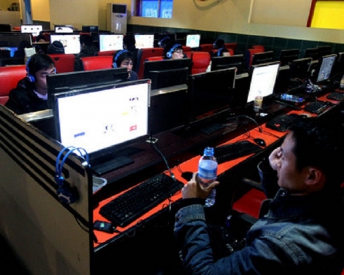 北京整治網絡遊戲。新華社圖片