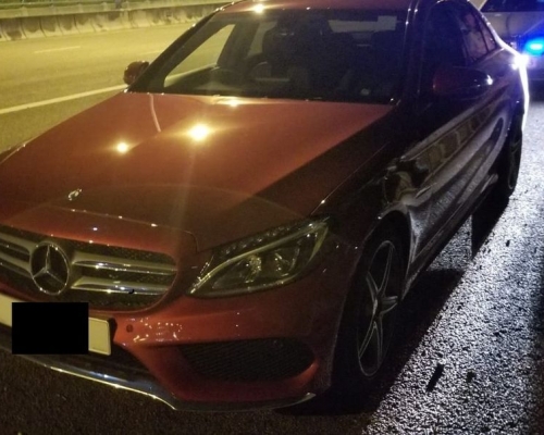 涉事平治房車。警方提供