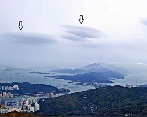 新增攝影機拍攝到的莢狀雲。影片截圖