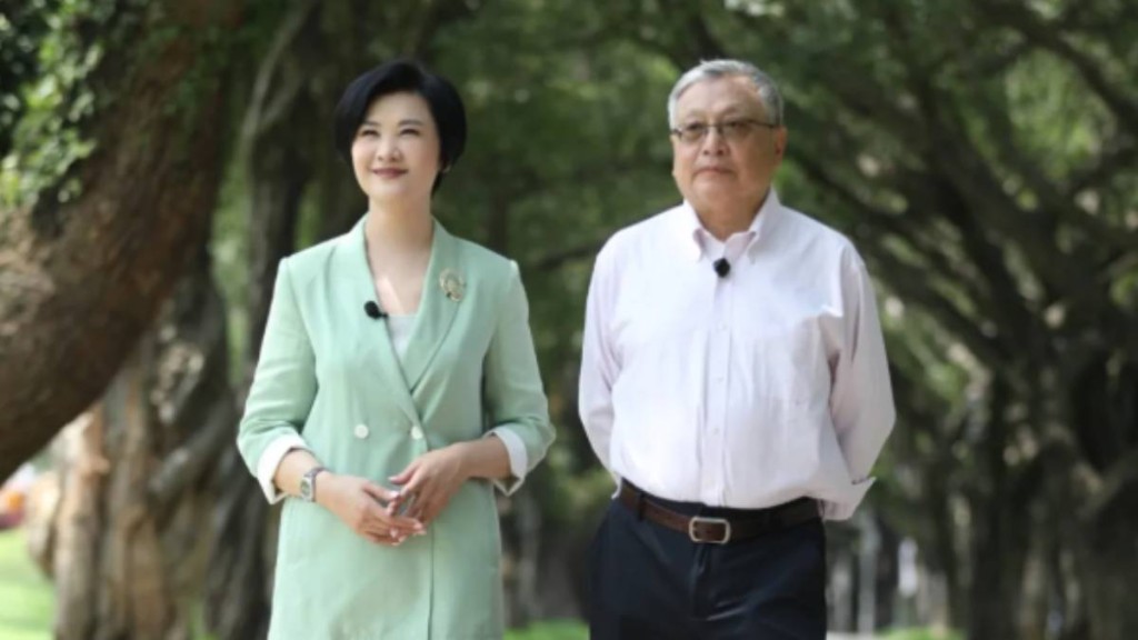 張益唐接受鳳凰衛視訪問。鳳凰衛視