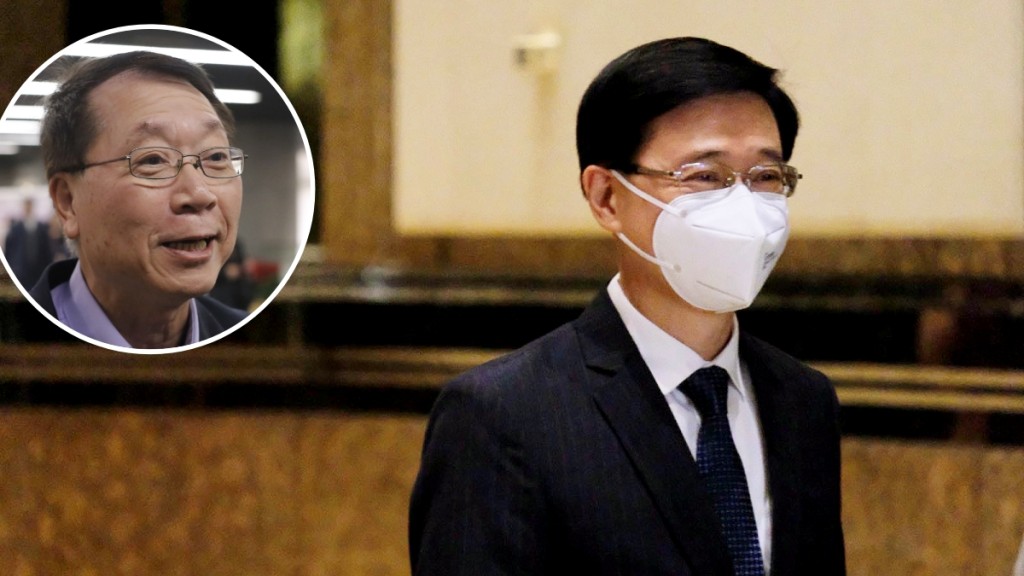 雷鼎鳴早在在五個多月前,已預測李家超任特首機會極大。資料圖片
