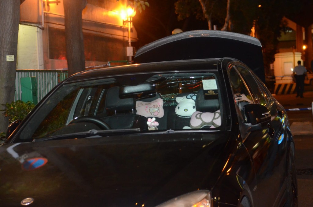 涉案私家車。