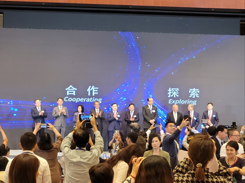 第三屆香港國際人才高峰論壇今日在會展中心舉行。趙克平攝
