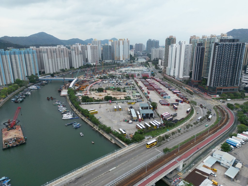 港鐵屯門第16區站第一期項目今年初以逾17.56億完成補地價程序
