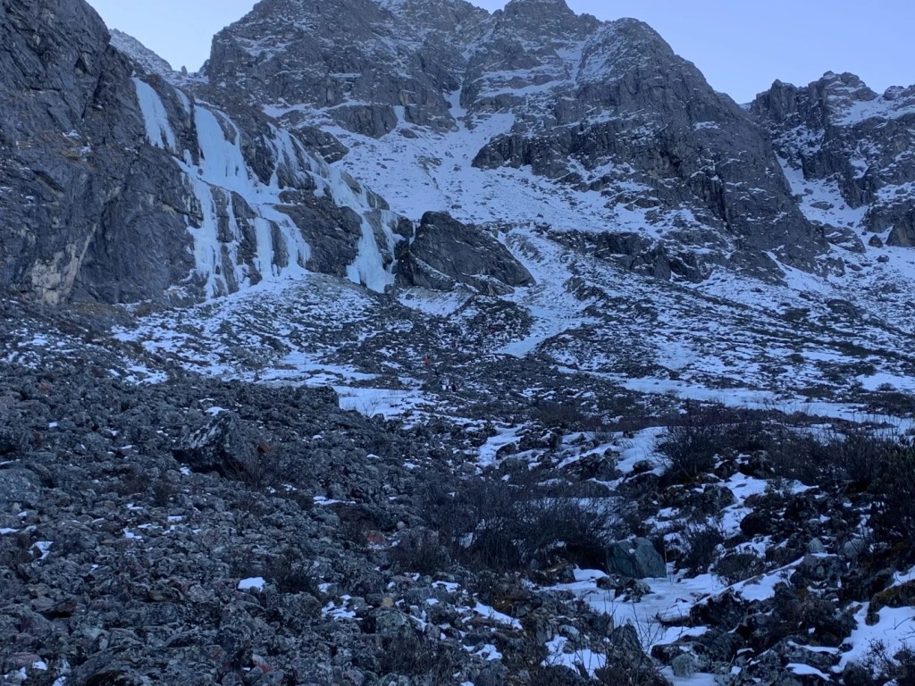 甘孜康定冰海子海拔4800米，冬季冰天雪地氣候惡劣。小紅書