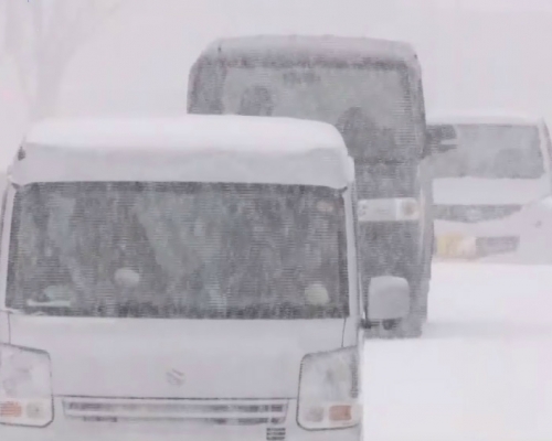 在日本雪地駕駛並不容易。網上圖片
