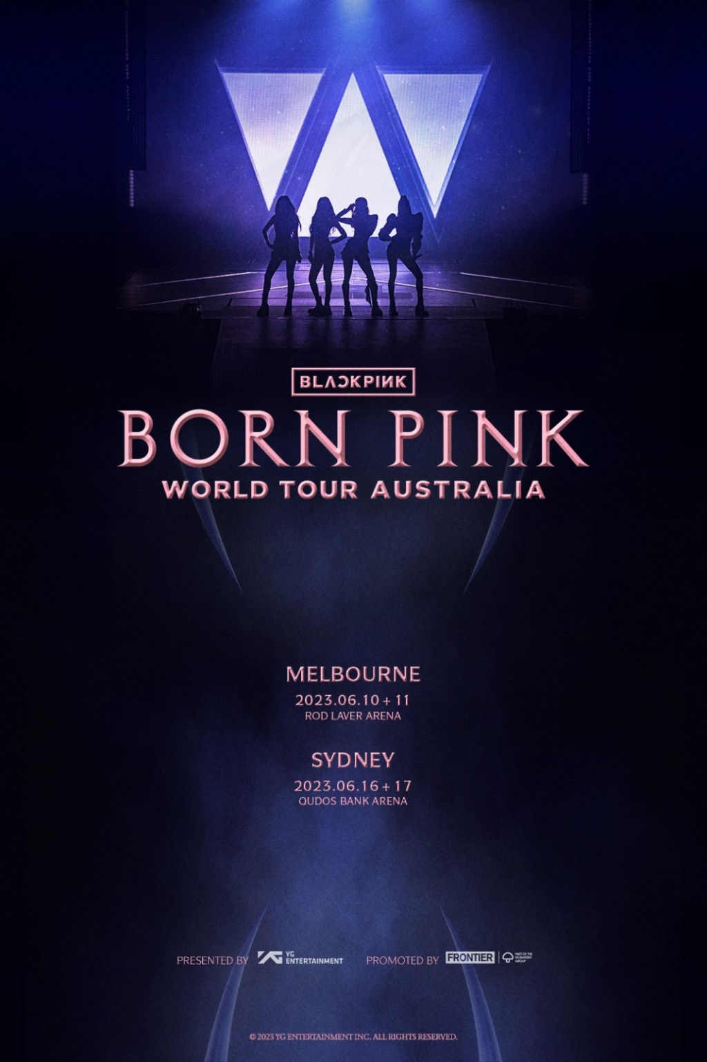 BLACKPINK今日宣布加開澳洲站巡唱。