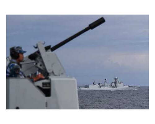 中共解放军18日将在台海水域举行实弹射击军演。