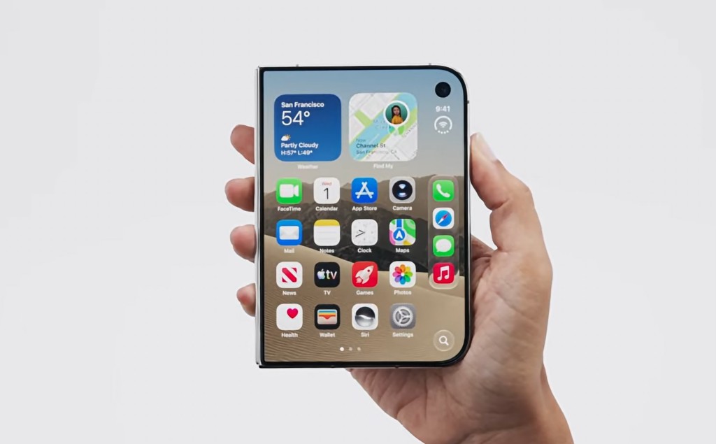 iPhone Duo不設實體 SIM 卡槽。 iPhone Duo不設實體 SIM 卡槽。