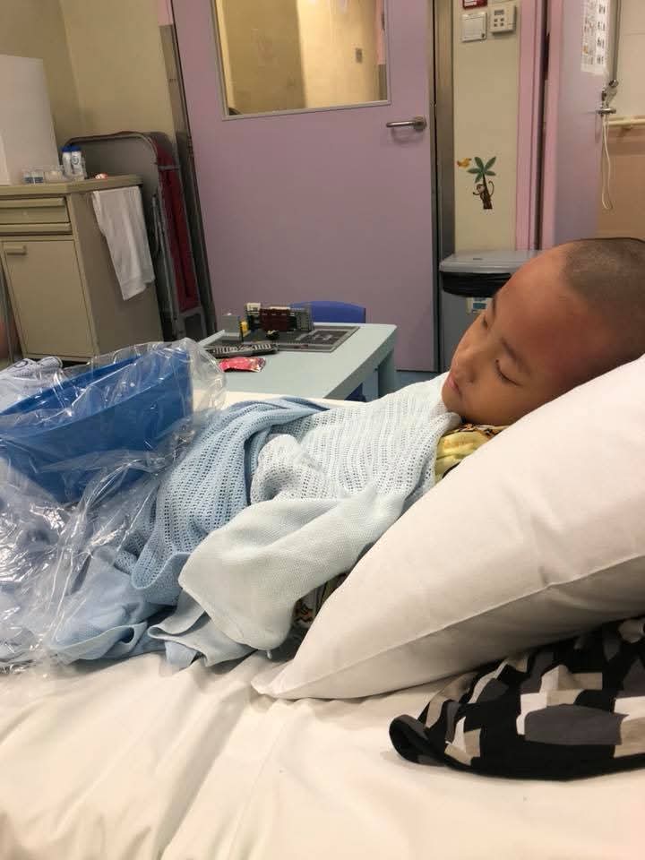 Jarvis患病後一直等待配對合適骨髓,最終在本地骨髓登記資料庫找到合適捐贈者。 (受訪者提供) Jarvis患病後一直等待配對合適骨髓,最終在本地骨髓登記資料庫找到合適捐贈者。 (受訪者提供)