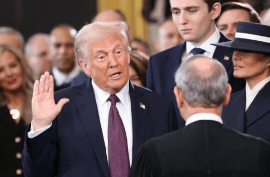 巴倫是美國總統特朗普幼子。法新社 巴倫是美國總統特朗普幼子。法新社