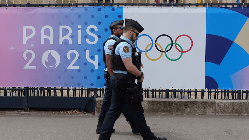 案件发生于巴黎奥运开幕前夕。（路透社）