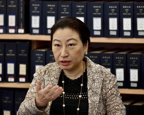 律政司司長鄭若驊。資料圖片