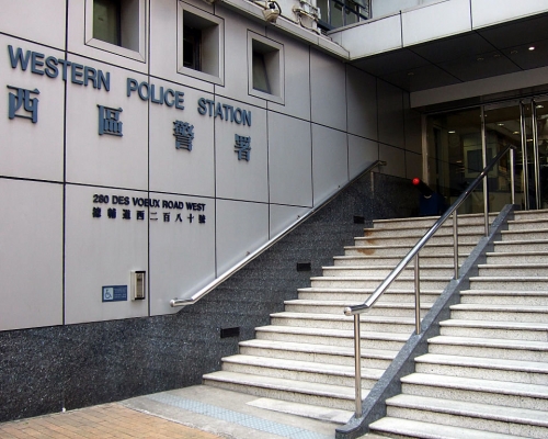 西環酒舖職員行開去廁所，期間遭爆竊。資料圖片