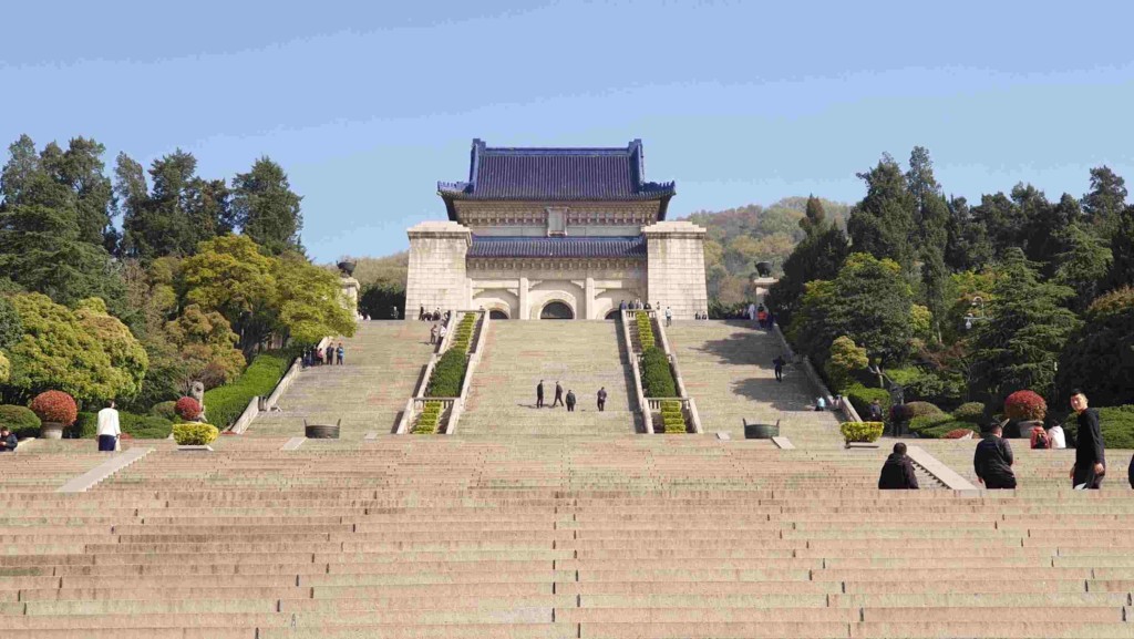 馬英九曾參觀南京中山陵 。