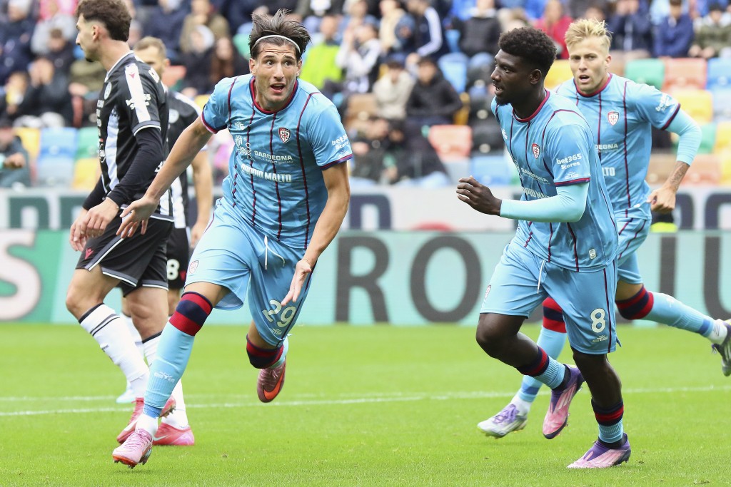 卡利亞里在其地頭欺善怕惡,對下遊球隊經常作威作福。美聯社