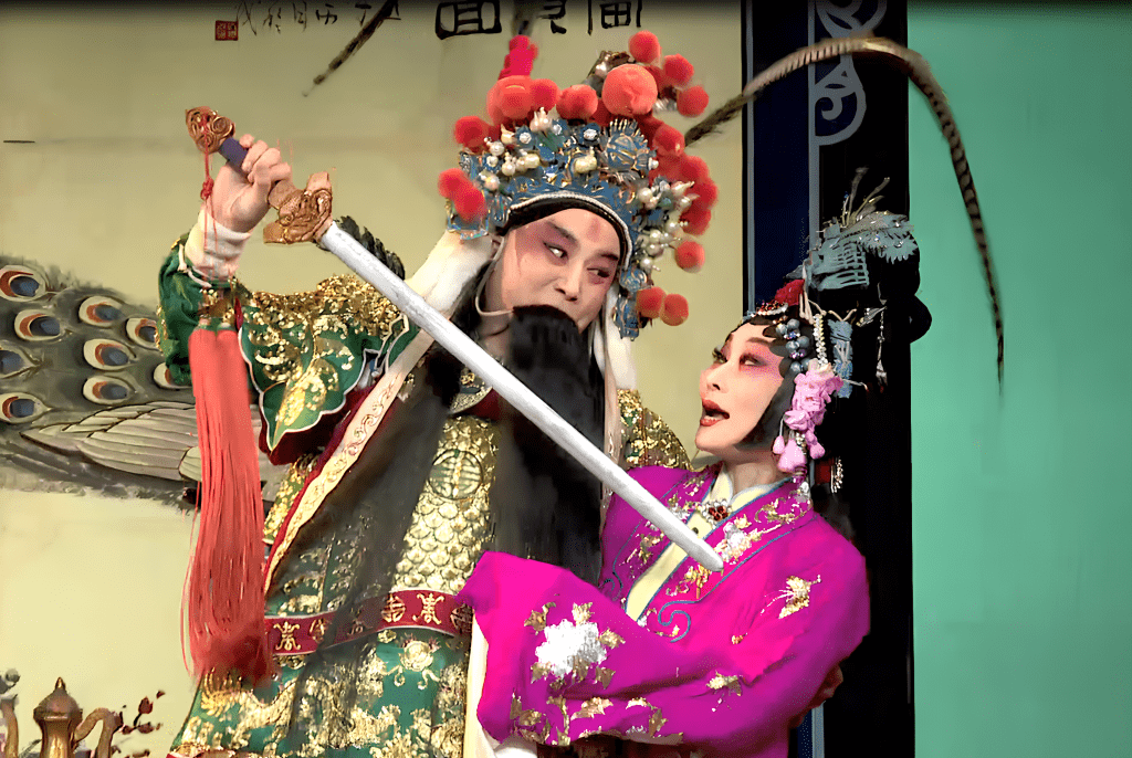 《殺妻》中王玉蓮以死成全丈夫吳漢，陳素琴與鄭法根唱做細膩感人，盡展夫妻間的煎熬與掙扎。
