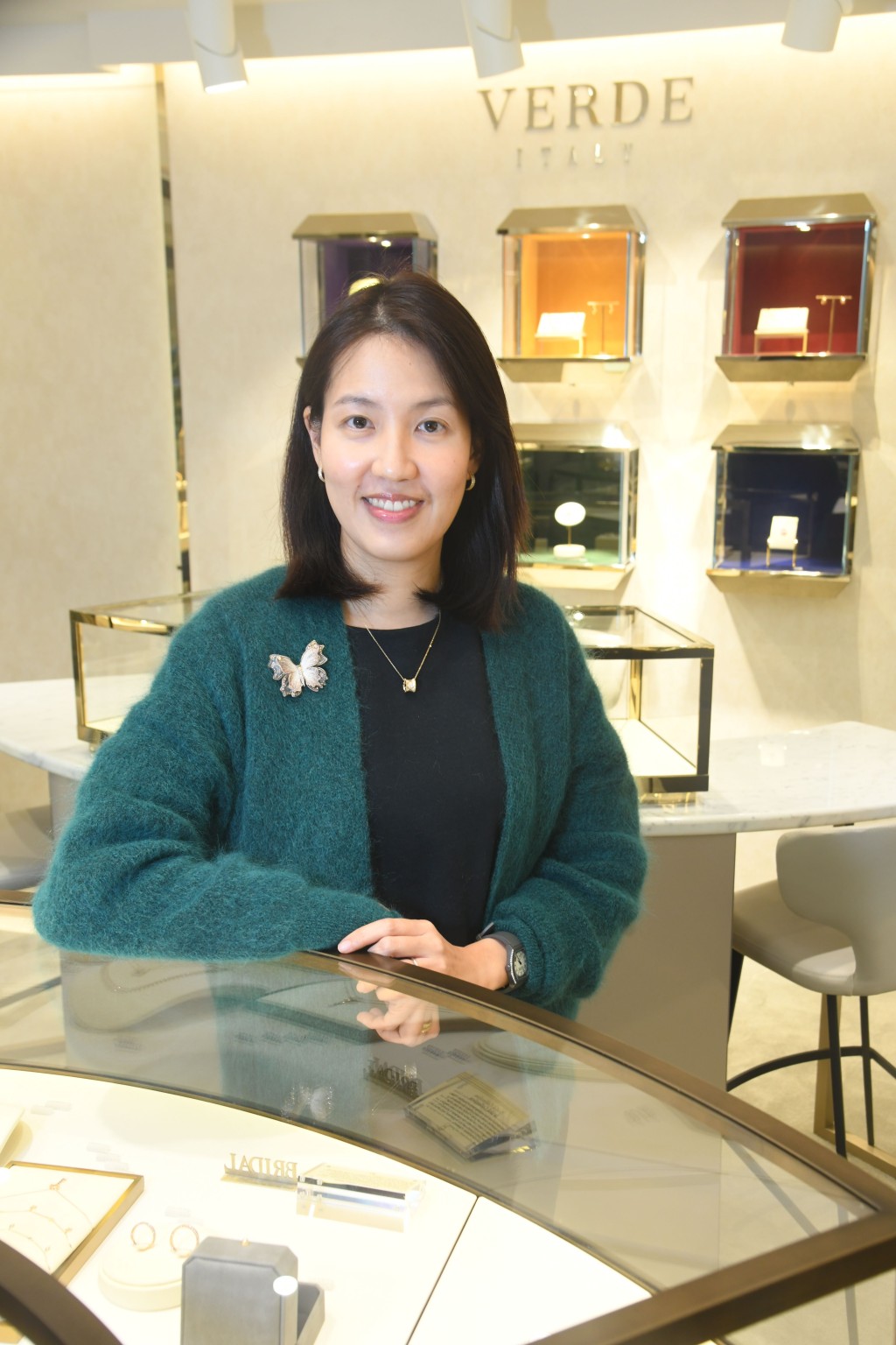 珠宝品牌Verde Jewellery的董事总经理Diana Wong（王淑筠），满腔热诚要为顾客带来更多优质的珠宝选择。