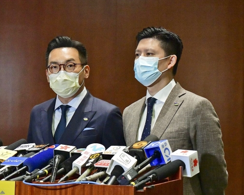 部分被捕人士的Facebook專頁突然消失,包括楊岳橋(左)及譚文豪(右)等。資料圖片