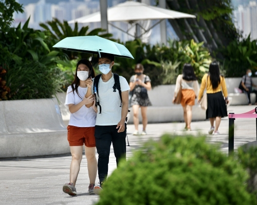 市區的熱夜數目遠高於新界區。資料圖片