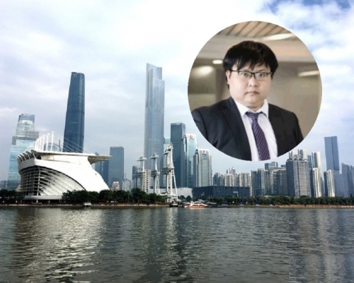 香港青年黃得得在廣州天河區任職公務員，於珠江新城上班。網上圖片