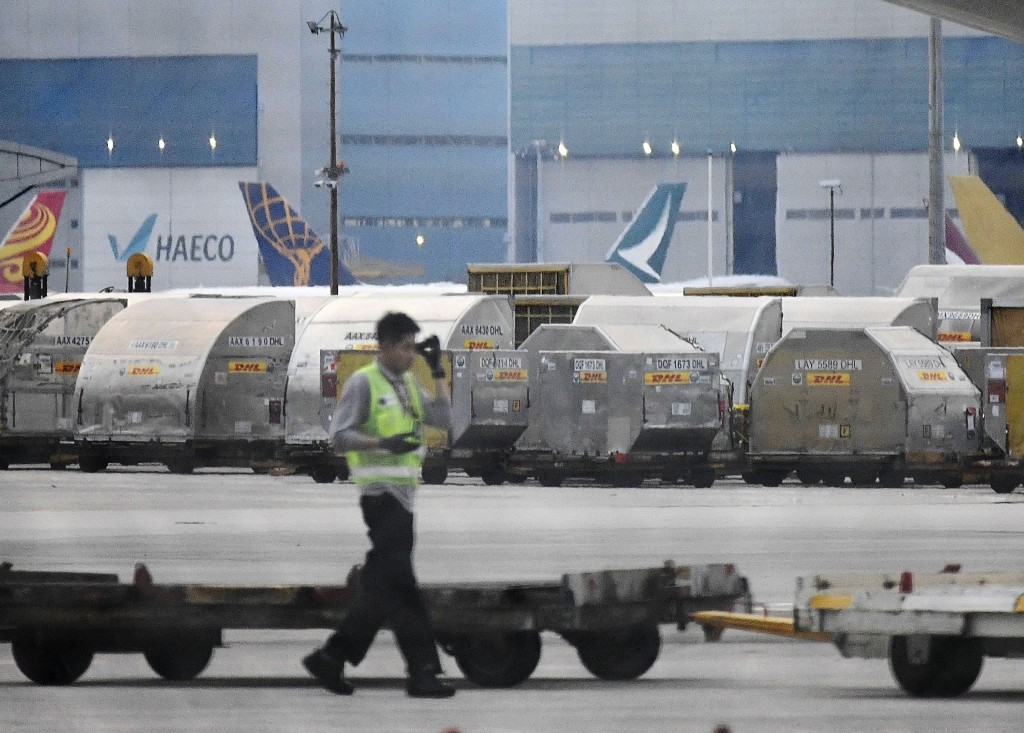 去年全年貨運量突破500萬公噸。資料圖片