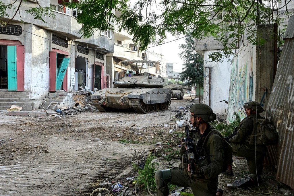 以軍在加沙的地面攻勢持續。路透社