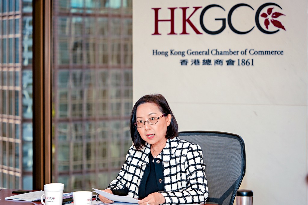 陳瑞娟表示，期望有措施推動總部經濟，建議政府向符合條件企業提供稅務優惠。